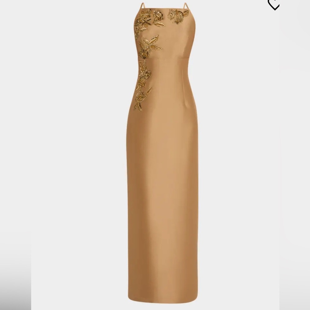 Sachin& Babi Pryce Embellished Mikado Column Gown